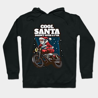 Skateboard Santa Claus Christmas Hoodie